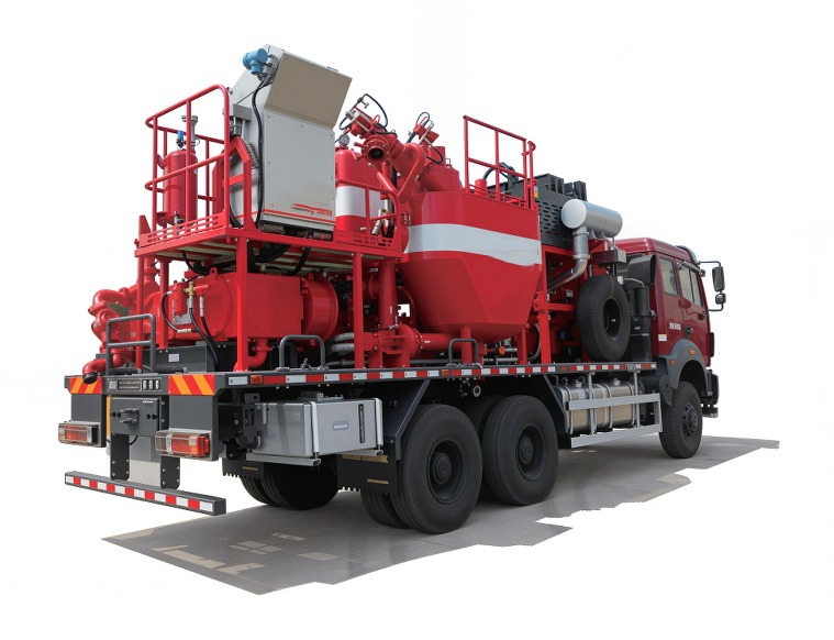 SGJ600 21 Single pump intelligent cementing truck