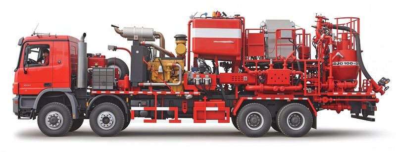 SGJ600 30 Full auto cementing truck