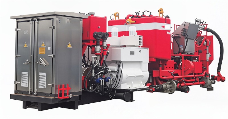 SGJ600 30D Electric drive cementing skid