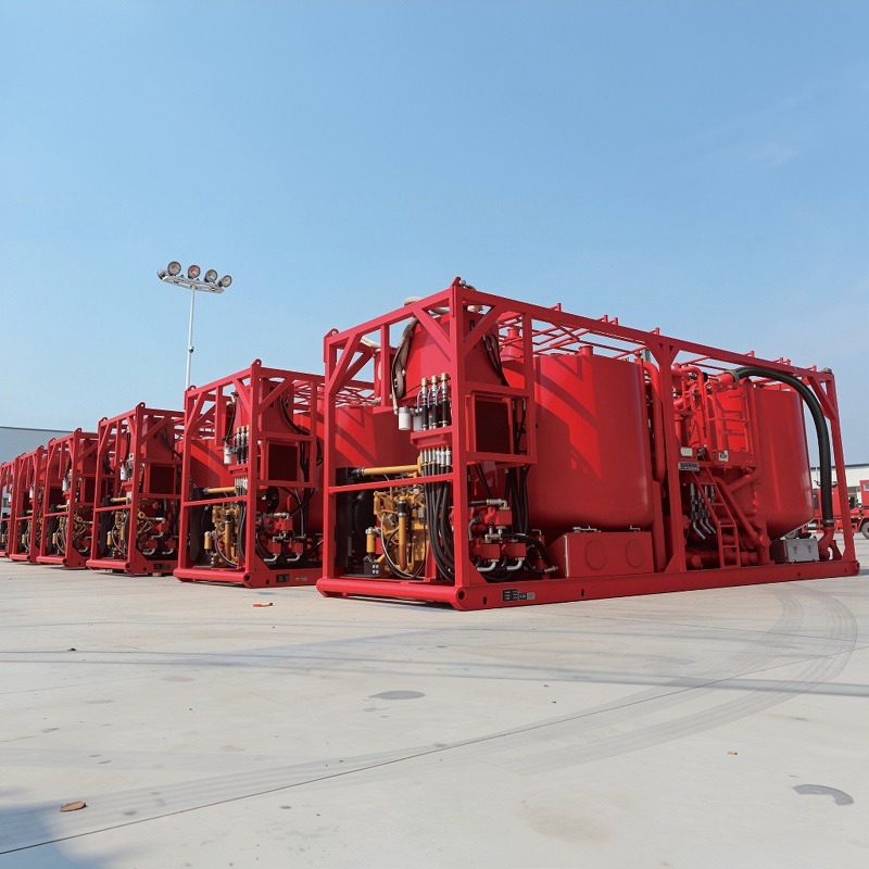SHJQ16 Batch mixer skid