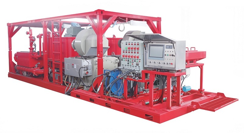 Plug drill pumping skid