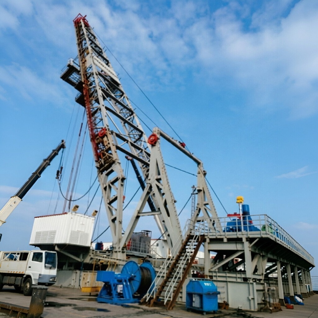 8000m Swing up drilling rig