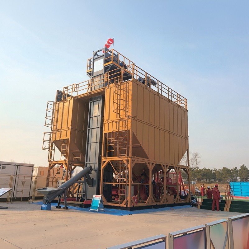 Automated continuous sand conveying units