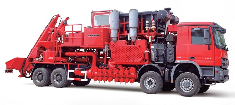 SHS20 Pulse sand blending truck