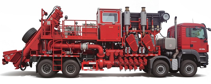 SHS20 sand blending truck