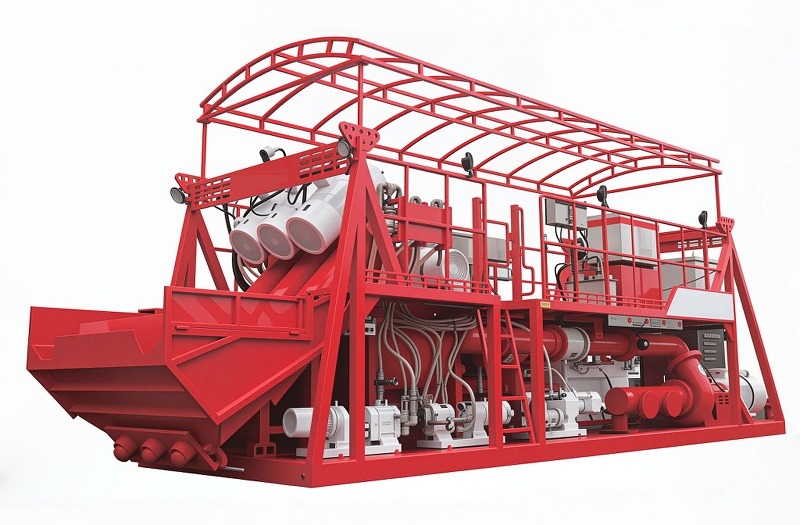 SHS32 Fully Electric Sand Blending Skid