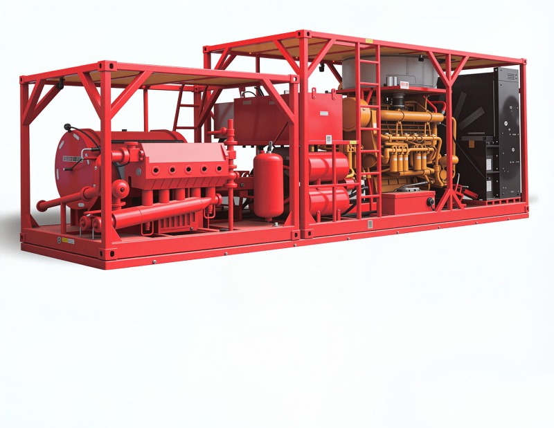 SYL2300Q 105Q fracturing pump skid
