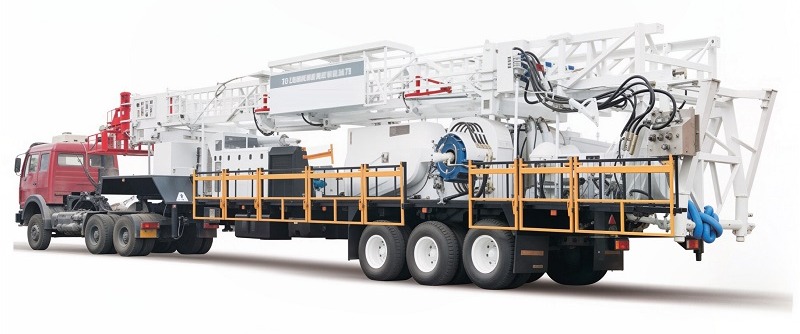 XJ450T Trailer mounted workover rig