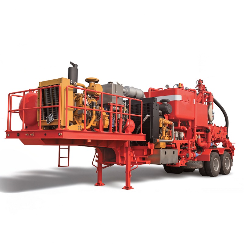 SGJ400 27 Twin pump cementing trailer