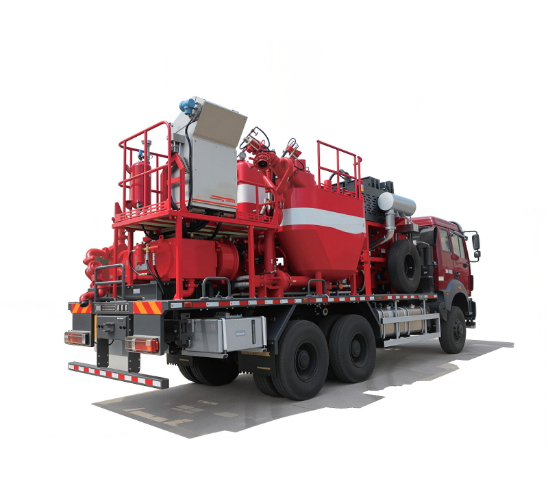 SGJ600 21 Single pump intelligent cementing truck