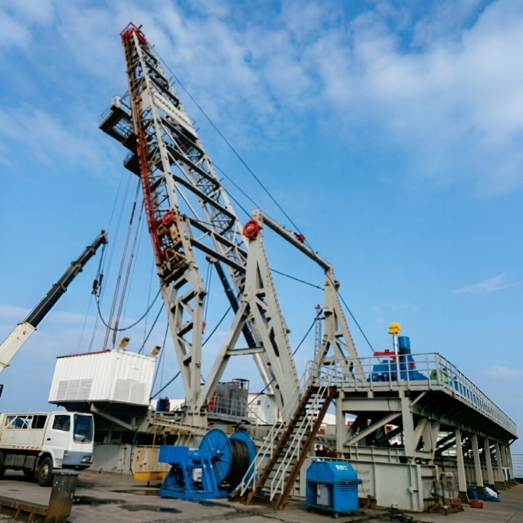8000m Swing up drilling rig