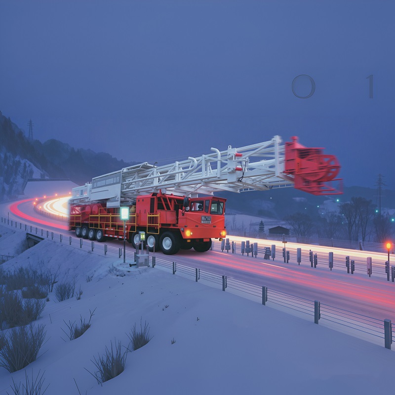 Cold weather Workover Rig
