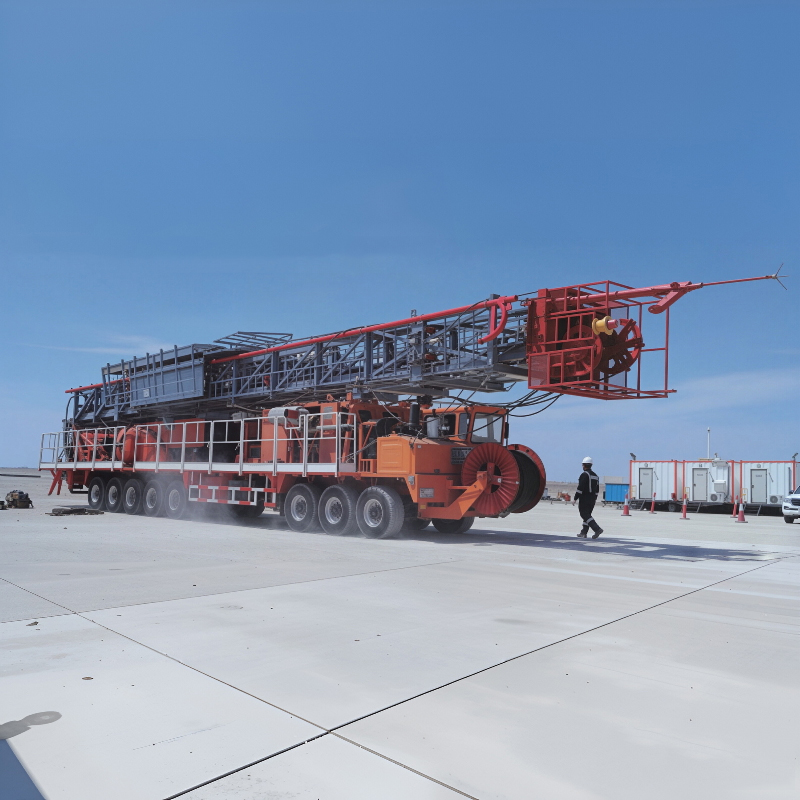 truck mounted drilling rig reference image 2