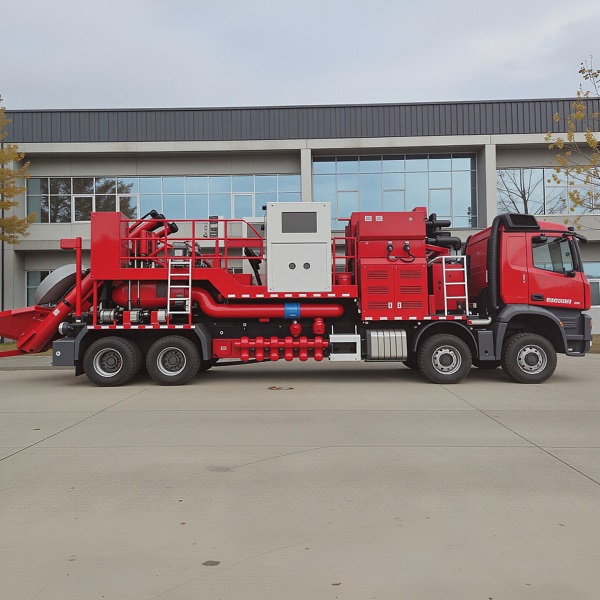 truck mounted fracturing equipment reference image 2