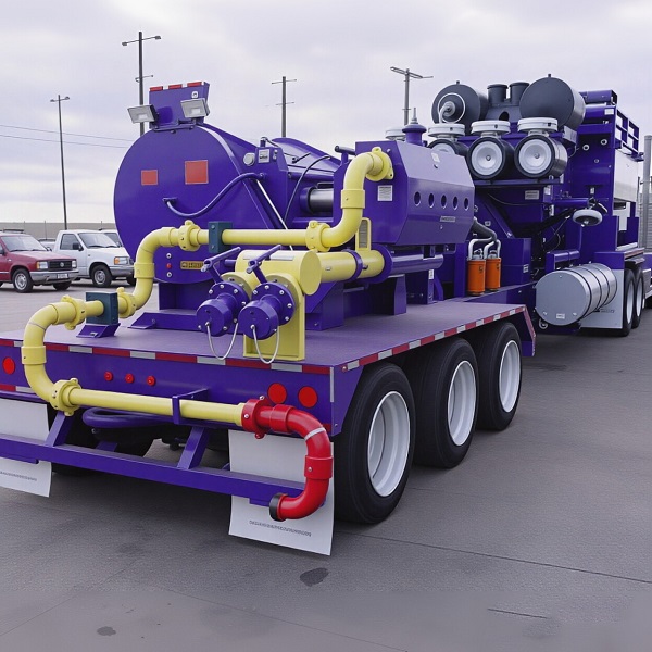 fracturing pump trailer reference image 2