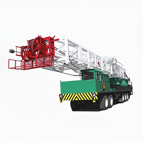 electric drive workover rig reference image 2